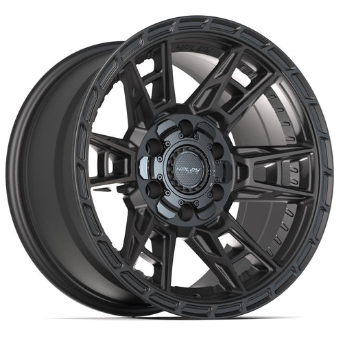 4PLAY 4PS20 17x9 6x135 + 6x139.7 -6et Satin Black Wheel