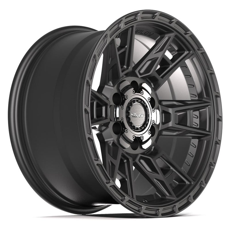 4PLAY 4PS20 17x9 6x135 + 6x139.7 -6et Satin Black Wheel - View 3