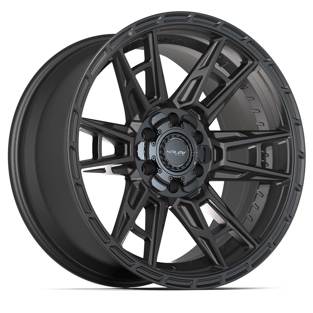 4PLAY 4PS20 20x9 6x135 + 6x139.7 -6et Satin Black Wheel