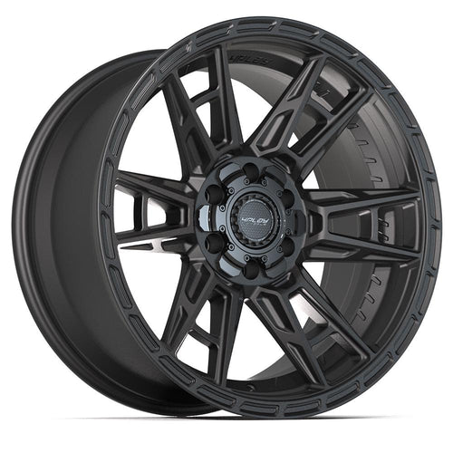 4PLAY 4PS20 20x9 6x135 + 6x139.7 -6et Satin Black Wheel