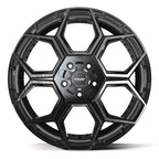 4PLAY 4PS26 20x9 5x127 + 5x139.7 -6et Gloss Black Brushed with Tinted Clear Wheel - View 2