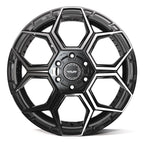 4PLAY 4PS26 20x9 6x135 + 6x139.7 -6et Gloss Black Brushed with Tinted Clear Wheel - View 2