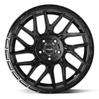 4PLAY 4PS28 20x9 5x127 + 5x139.7 -6et Gloss Black Brushed with Tinted Clear Wheel - View 2