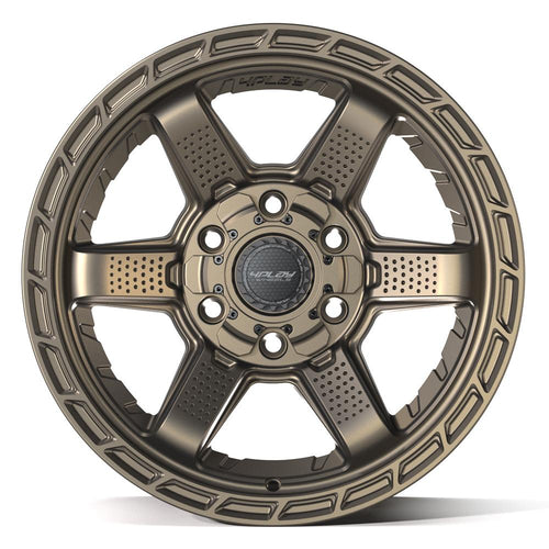 4PLAY 4PS63 17x9 6x135 + 6x139.7 -6et Satin Bronze Wheel - View 2