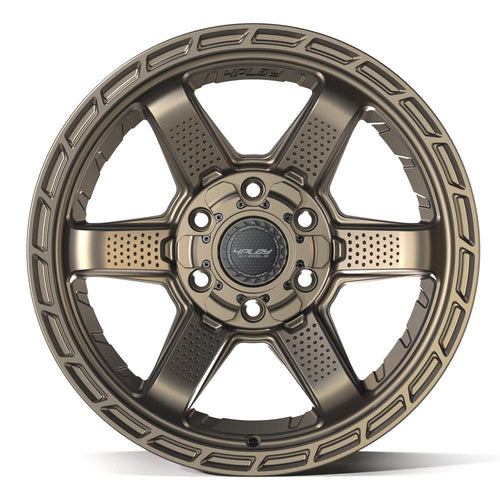 4PLAY 4PS63 18x9 6x135 + 6x139.7 -6et Satin Bronze Wheel - View 2