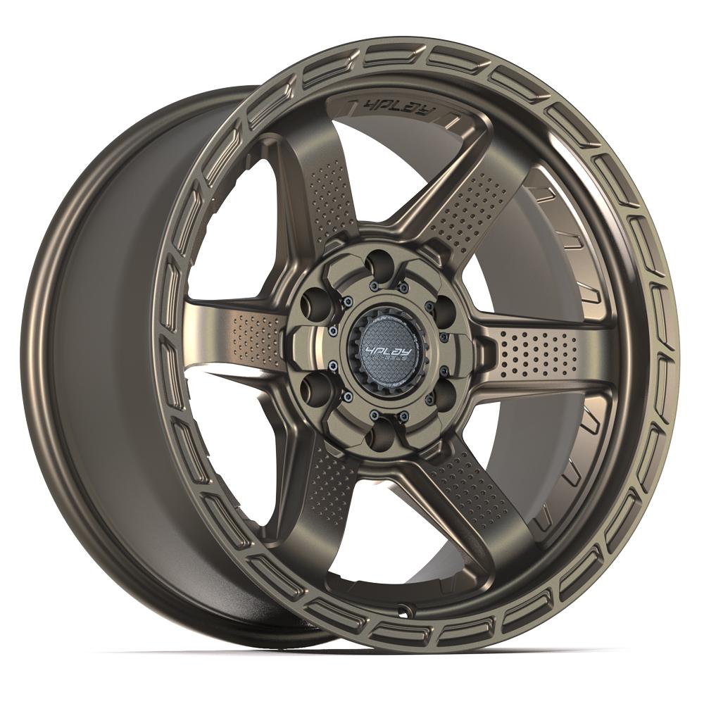 4PLAY 4PS63 18x9 6x135 + 6x139.7 -6et Satin Bronze Wheel