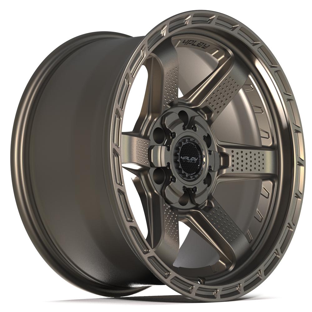 4PLAY 4PS63 18x9 6x135 + 6x139.7 -6et Satin Bronze Wheel - View 3