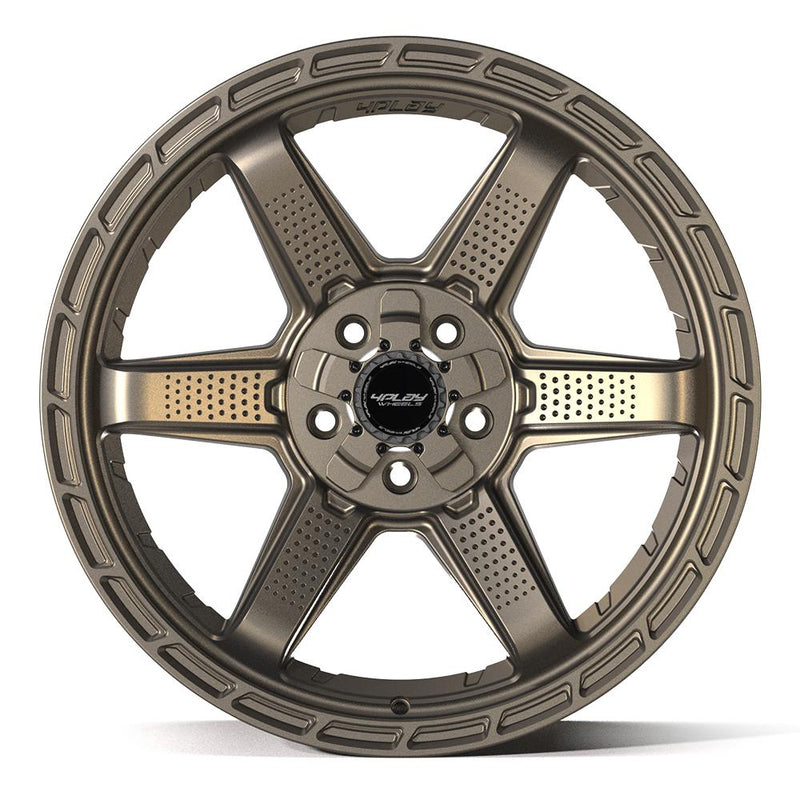 4PLAY 4PS63 20x9 5x127 + 5x139.7 -6et Satin Bronze Wheel - View 2