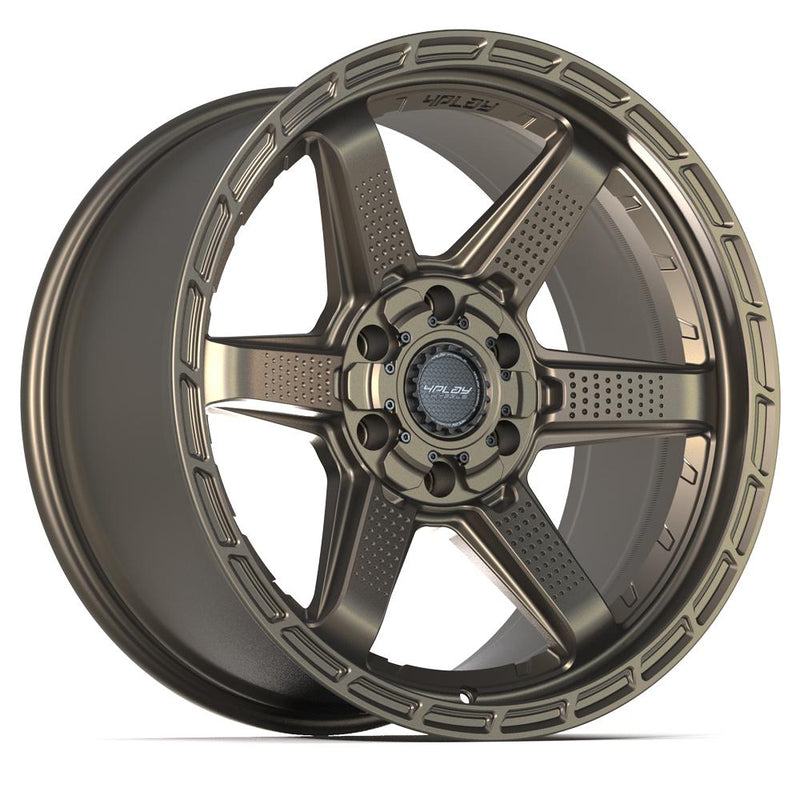 4PLAY 4PS63 20x9 6x135 + 6x139.7 -6et Satin Bronze Wheel