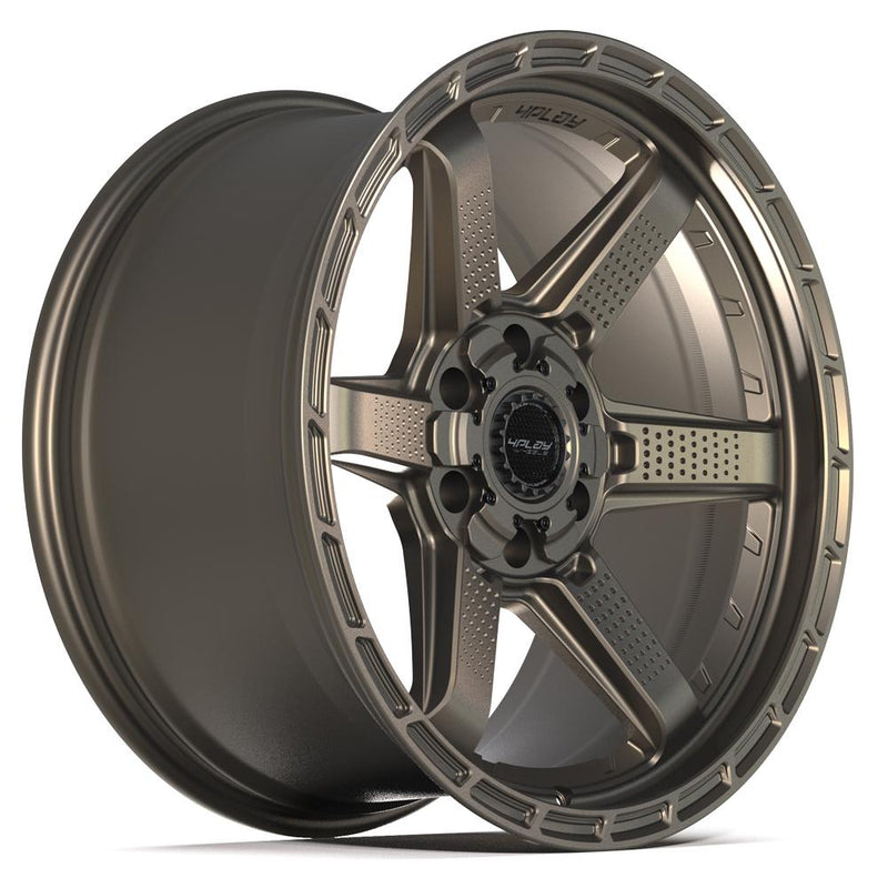 4PLAY 4PS63 20x9 6x135 + 6x139.7 -6et Satin Bronze Wheel - View 3