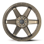 4PLAY 4PS63 22x9 6x135 + 6x139.7 -6et Satin Bronze Wheel - View 2