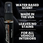 Vanilla Smell Car Air Freshener Spray – Odor Eliminator for Autos