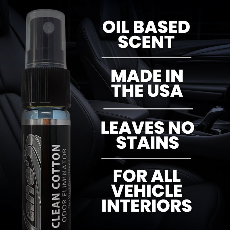 Clean Cotton Car Air Freshener - Oil Base