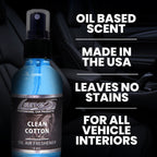 Clean Cotton Car Air Freshener - Oil Base