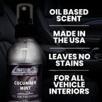 Cucumber Mint Car Air Freshener - Oil Base