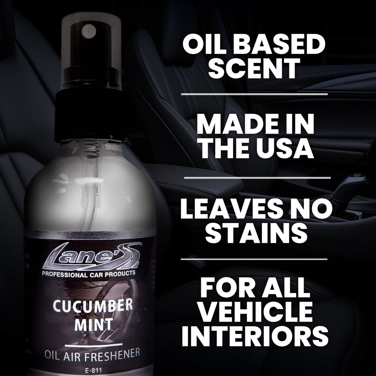 Cucumber Mint Car Air Freshener - Oil Base