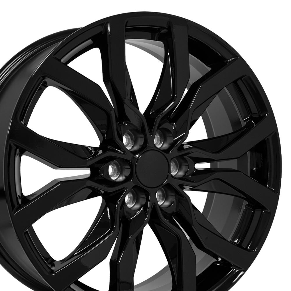 OE Wheels CA23 20x8 6x120 50et Gloss Black Wheel