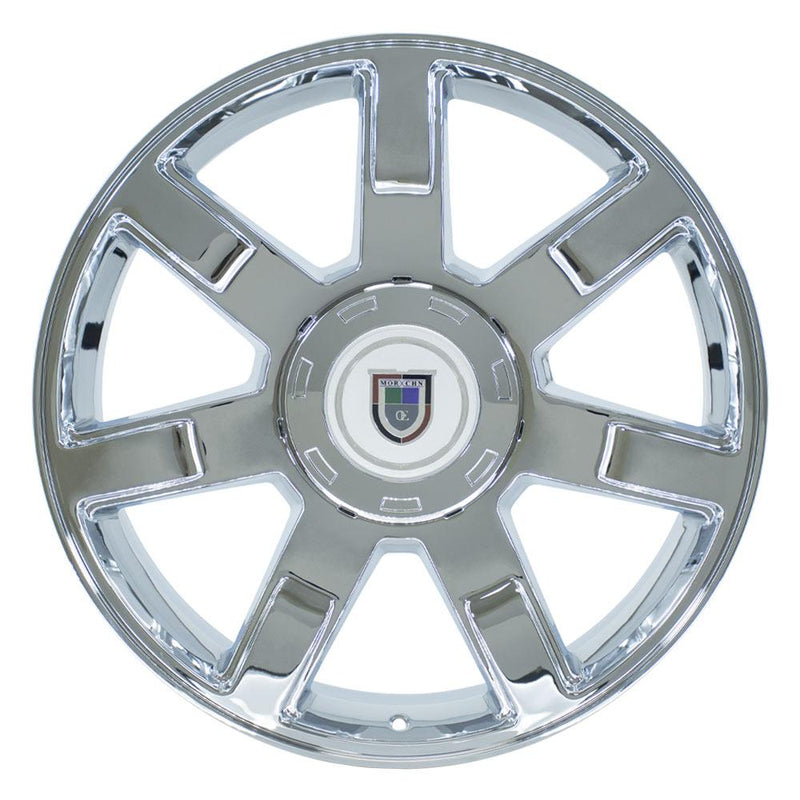 OE Wheels CA80 22x9 6x139.7 31et Chrome Wheel - View 2