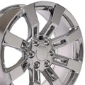 OE Wheels CA82 20x8.5 6x139.7 31et Chrome Wheel