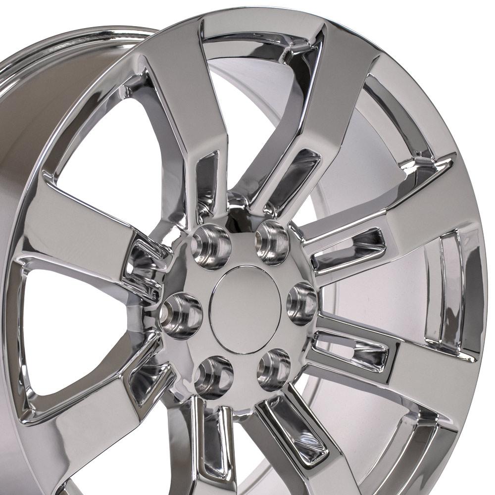 OE Wheels CA82 20x8.5 6x139.7 31et Chrome Wheel