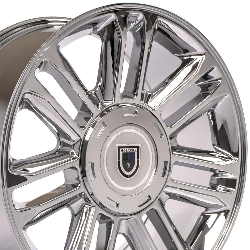 OE Wheels CA83 22x9 6x139.7 31et Chrome Wheel