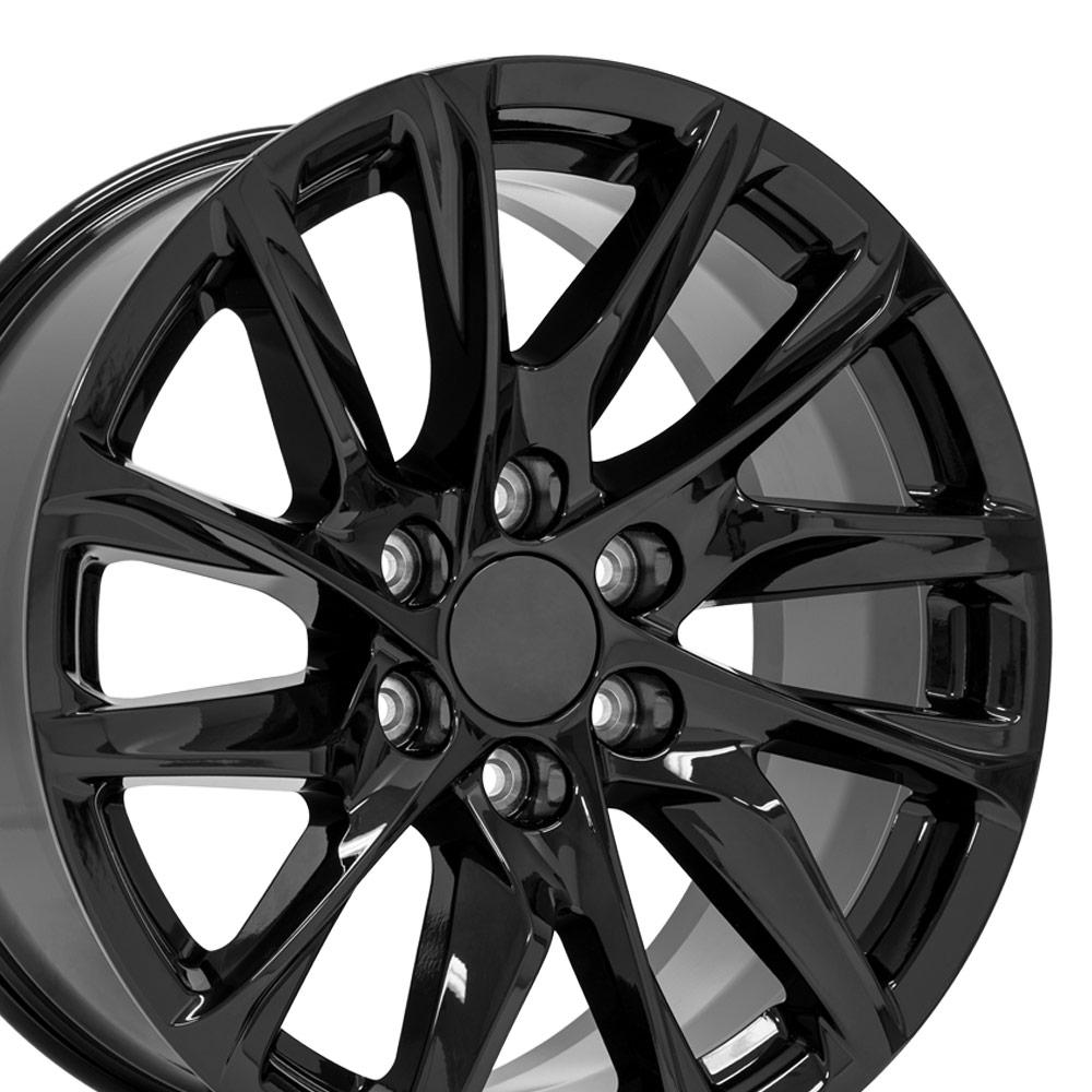 OE Wheels CA90 20x9 6x139.7 28et Gloss Black Wheel