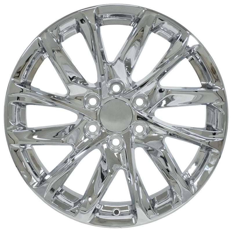 OE Wheels CA90 20x9 6x139.7 28et Chrome Wheel - View 2