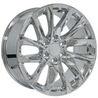 OE Wheels CA90 20x9 6x139.7 28et Chrome Wheel - View 3