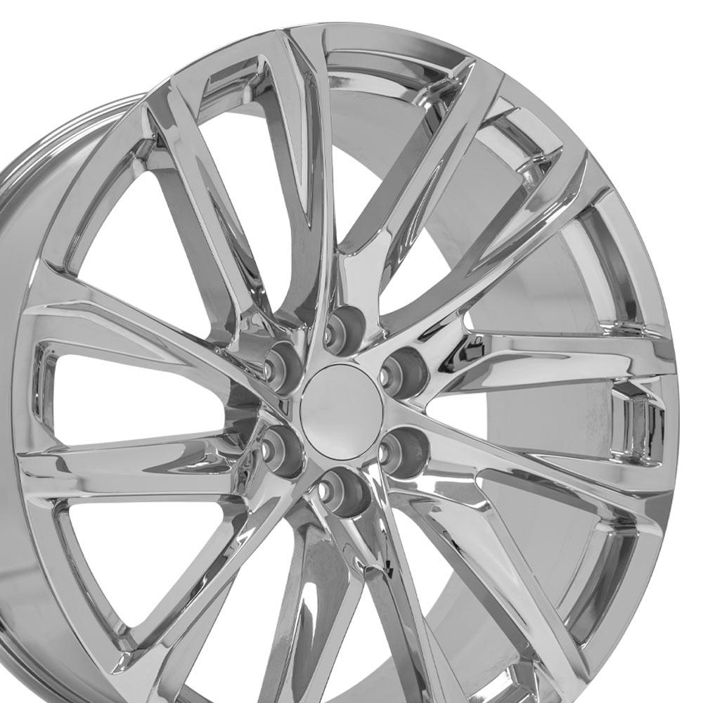 OE Wheels CA90 24x10 6x139.7 31et Chrome Wheel
