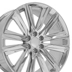 OE Wheels CA91 24x10 6x139.7 28et Chrome Wheel