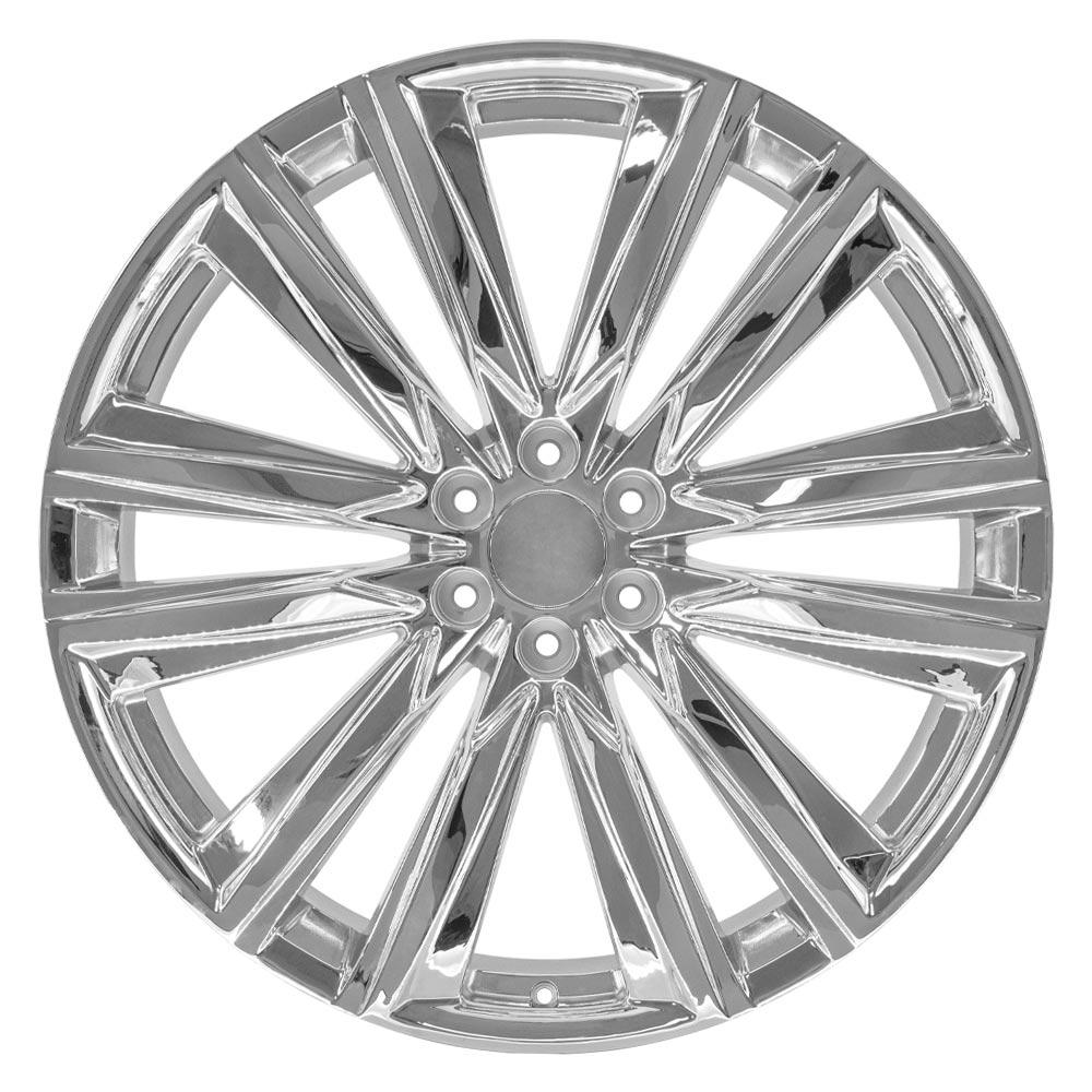 OE Wheels CA91 26x10 6x139.7 31et Chrome Wheel - View 2
