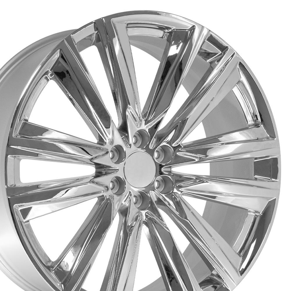 OE Wheels CA91 26x10 6x139.7 31et Chrome Wheel