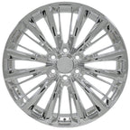 OE Wheels CA93 22x9 6x139.7 28et Chrome Wheel - View 2