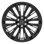 OE Wheels CA93 24x10 6x139.7 28et Gloss Black Wheel - View 2