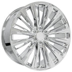 OE Wheels CA93 24x10 6x139.7 31et Chrome Wheel - View 3