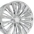 OE Wheels CA93 24x10 6x139.7 31et Chrome Wheel
