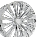 OE Wheels CA93 24x10 6x139.7 31et Chrome Wheel