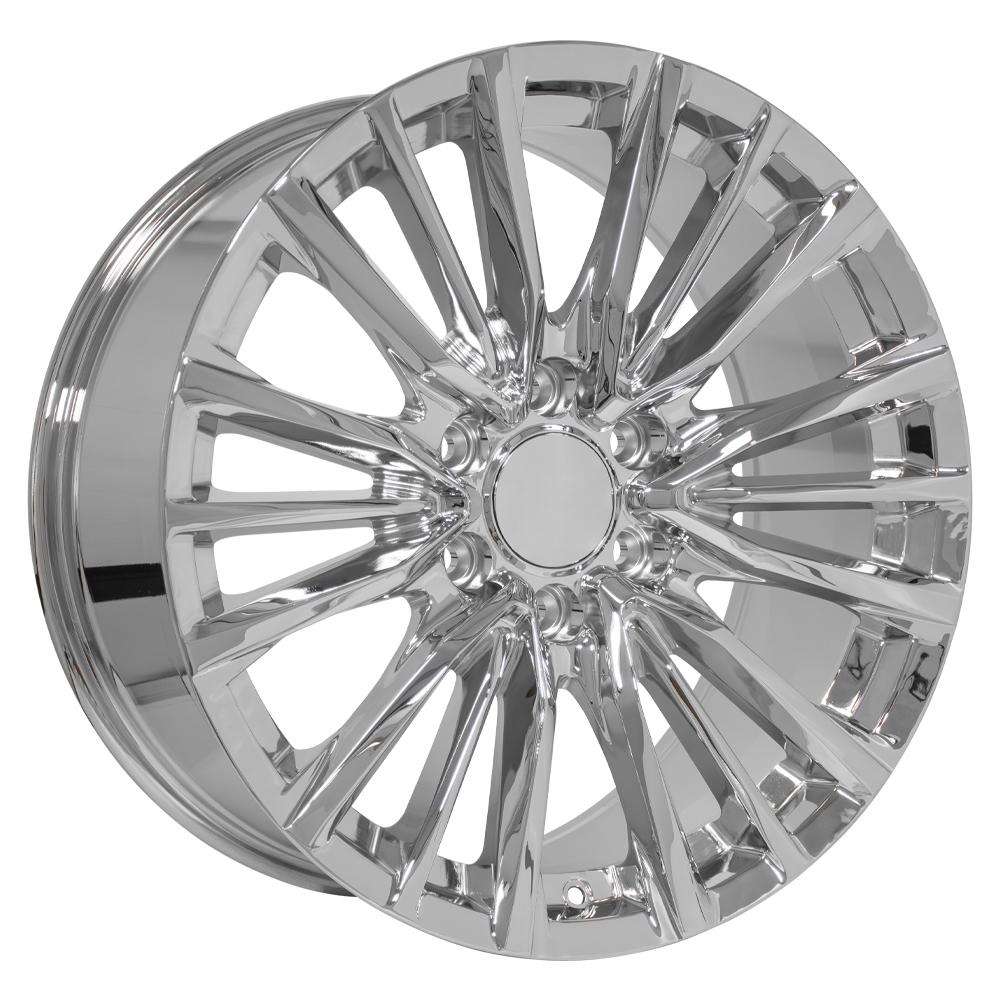 OE Wheels CA94 20x9 6x139.7 28et Chrome Wheel - View 2