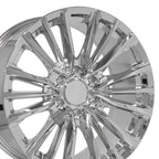 OE Wheels CA94 20x9 6x139.7 28et Chrome Wheel
