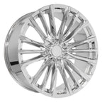 OE Wheels CA94 24x10 6x139.7 28et Chrome Wheel - View 3