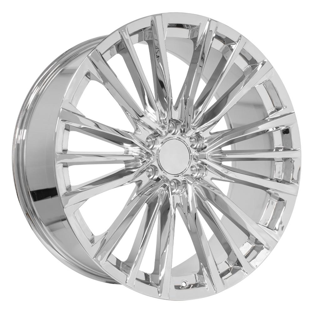 OE Wheels CA94 24x10 6x139.7 28et Chrome Wheel - View 3