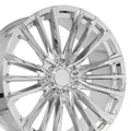 OE Wheels CA94 24x10 6x139.7 28et Chrome Wheel