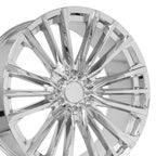OE Wheels CA94 24x10 6x139.7 28et Chrome Wheel