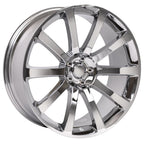 OE Wheels CL02 20x9 5x115 25.55et Chrome Wheel - View 3