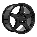OE Wheels CV01 17x9.5 5x120.65 56et Gloss Black Wheel - View 3