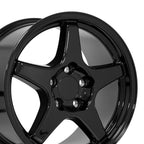 OE Wheels CV01 17x9.5 5x120.65 56et Gloss Black Wheel