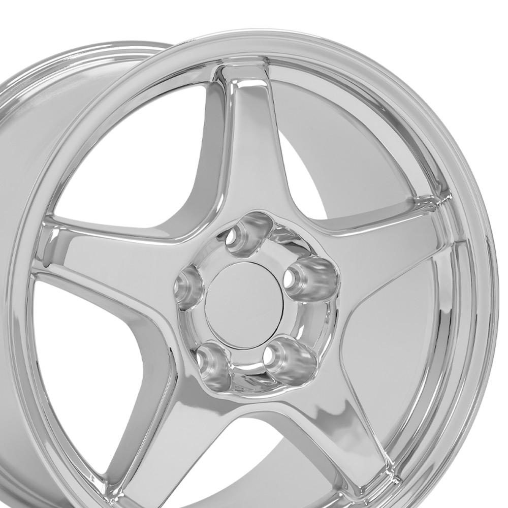 OE Wheels CV01 17x9.5 5x120.65 56et Chrome Wheel