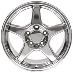 OE Wheels CV01 17x9.5 5x120.65 56et Polished Wheel - View 2