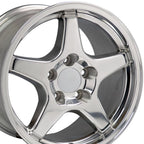 OE Wheels CV01 17x9.5 5x120.65 56et Polished Wheel