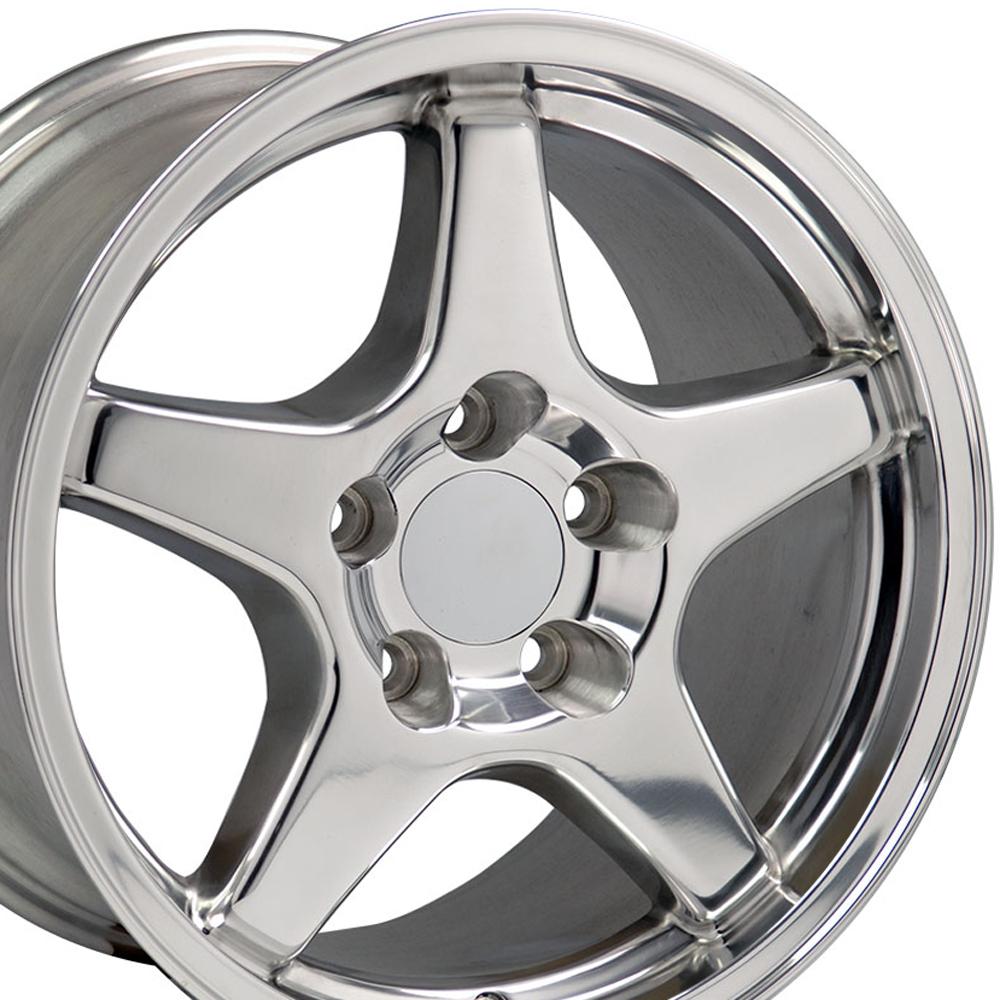 OE Wheels CV01 17x9.5 5x120.65 56et Polished Wheel